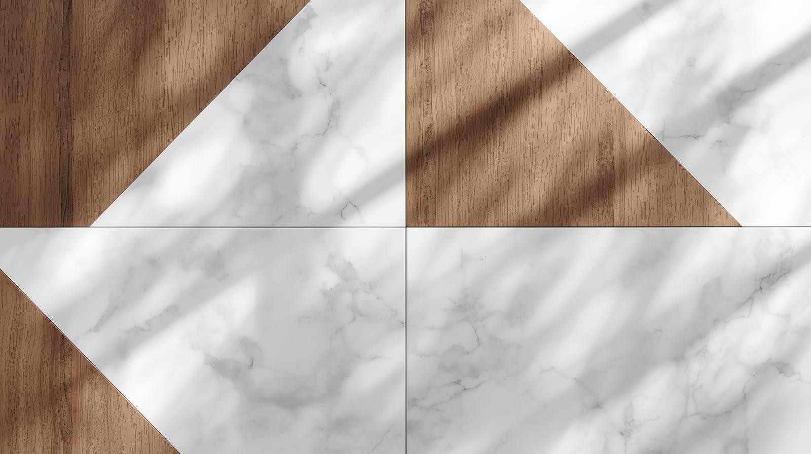 岩石種類及表面處理方式延伸至塑合板的使用